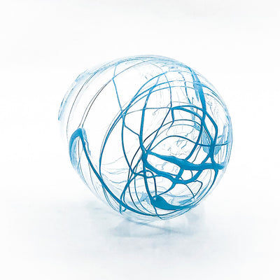 Light Blue Zizzle Wine Tumbler