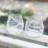 White Zizzle Wine Tumbler