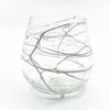 White Zizzle Wine Tumbler