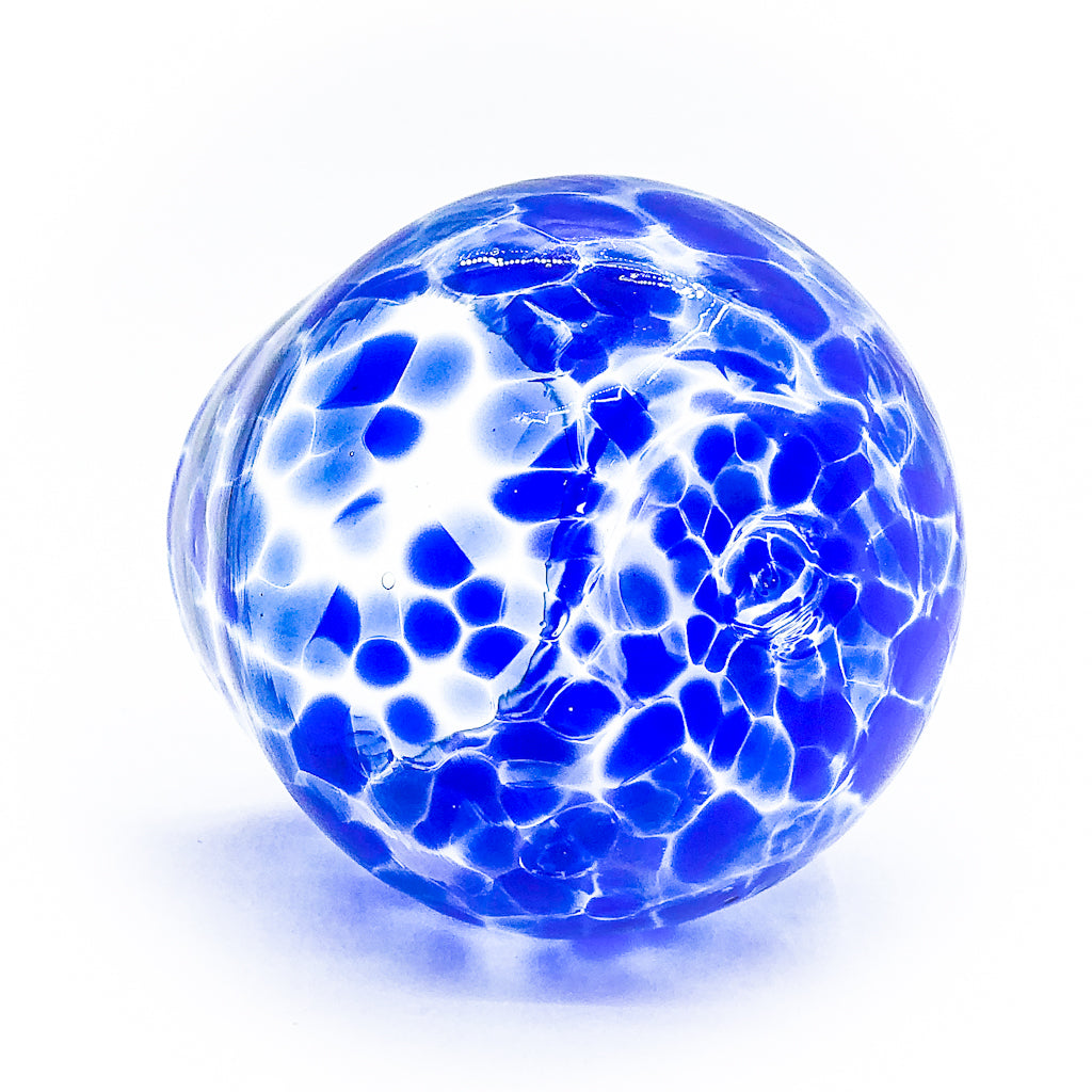 Cobalt Speckled Wine Tumbler