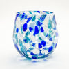 Cobalt, Aqua, and White Wine Tumbler