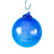Small Cobalt Glass Ball Ornament