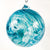 Extra Large Blue/Aqua Swirl Glass Ball