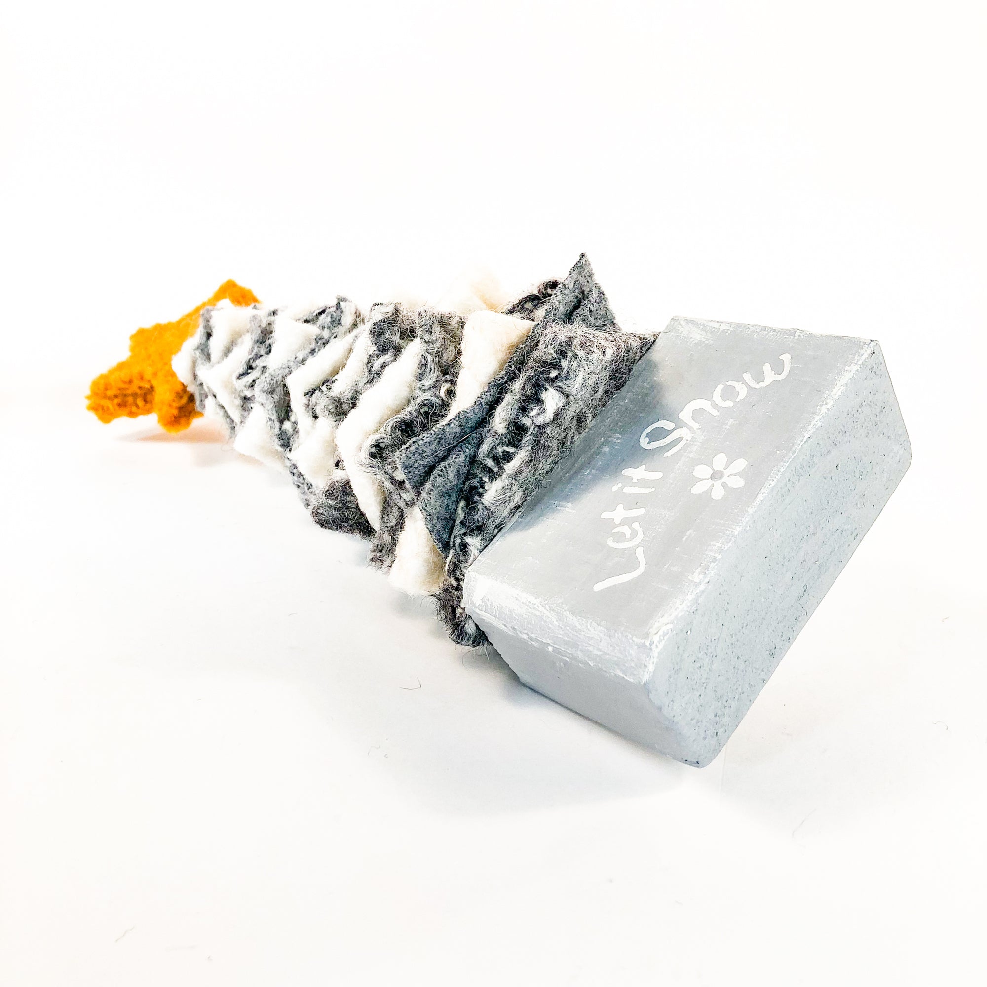 Medium Neutrals Christmas Tree with Gold Star