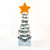 Medium Neutrals Christmas Tree with Gold Star