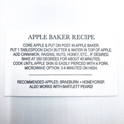 recipe for Apple Baker by Terrie Ponder Watch