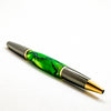 Green Acrylic Twist Pen