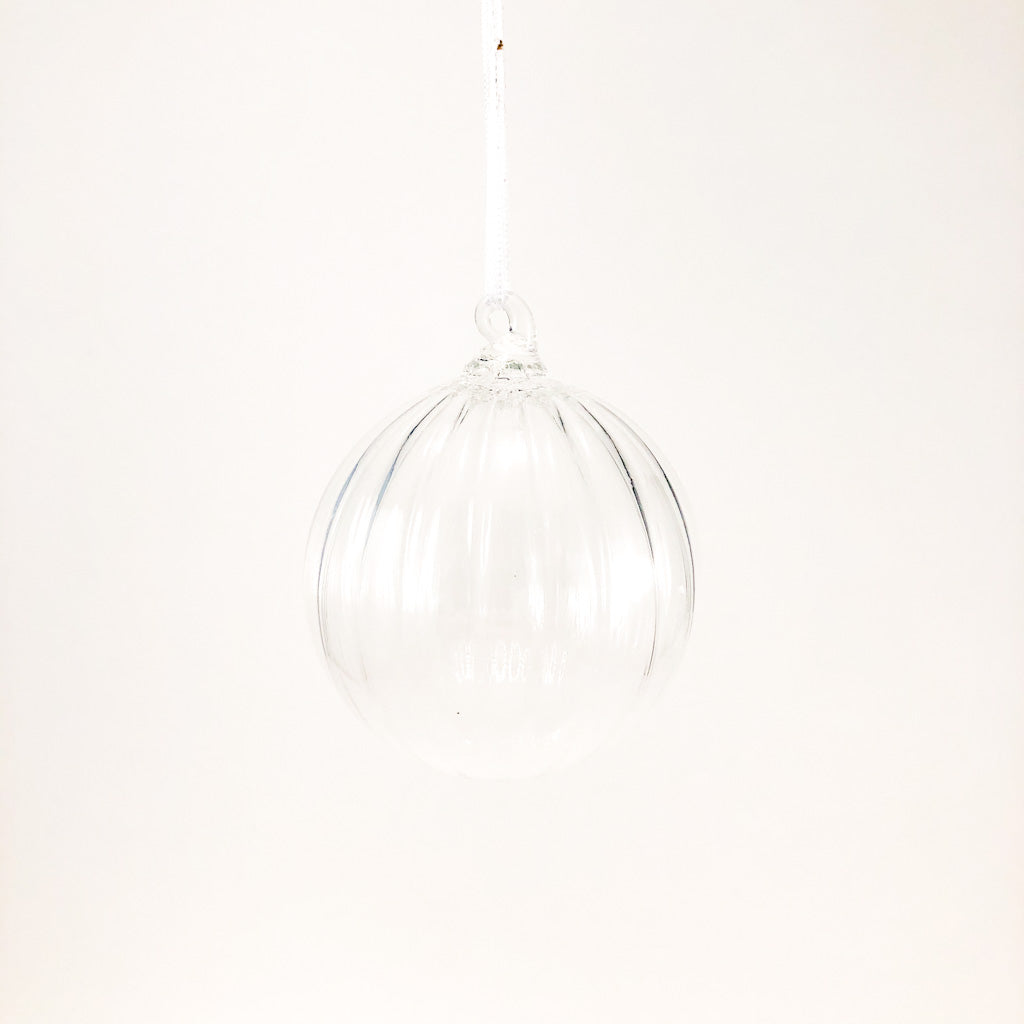 Transparent Glass Ornaments