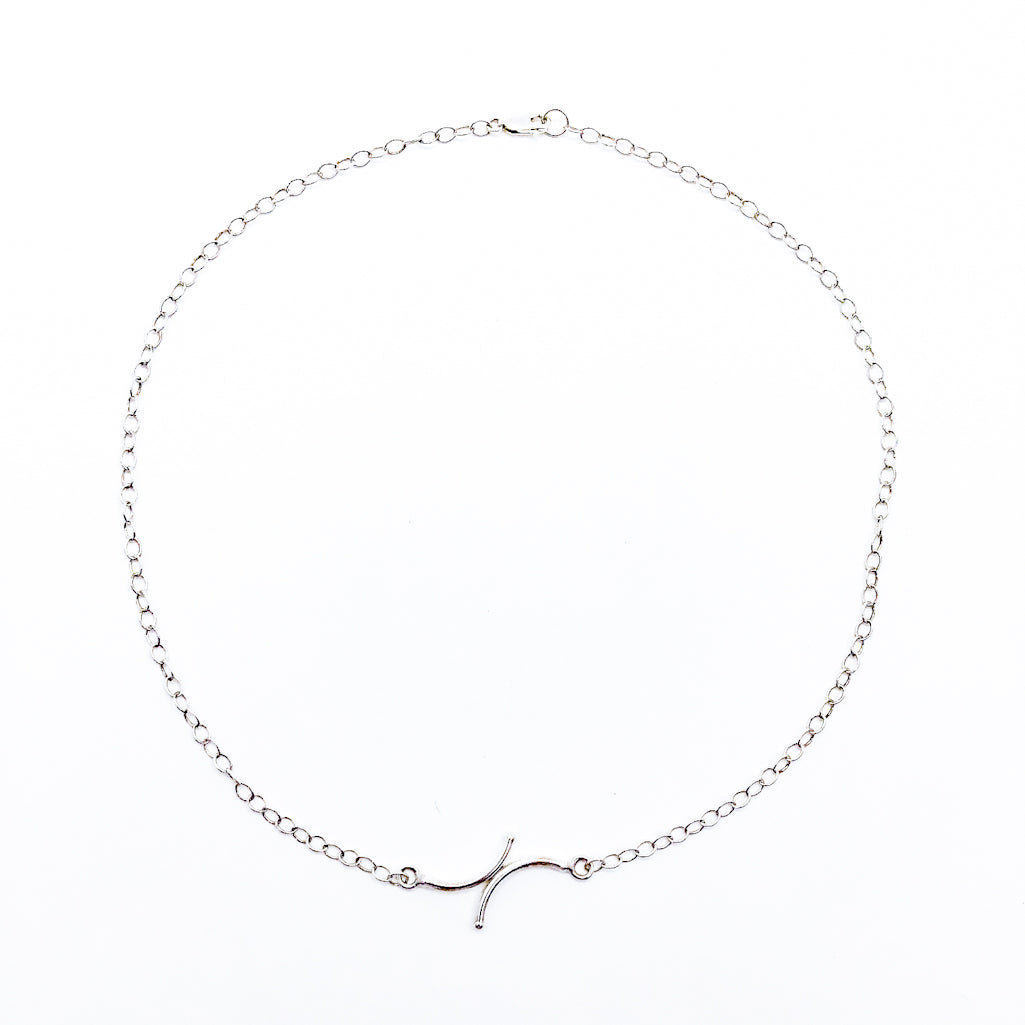 Sterling Gull Necklace