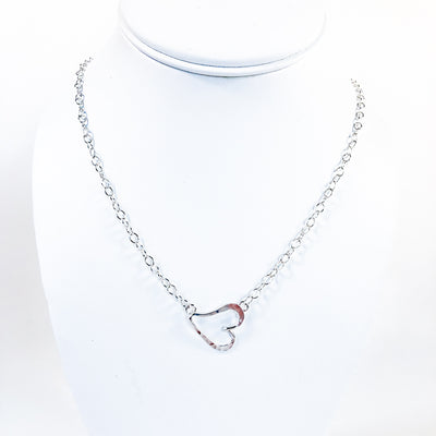 Small Curvy Heart Necklace