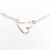 Small Curvy Heart Necklace