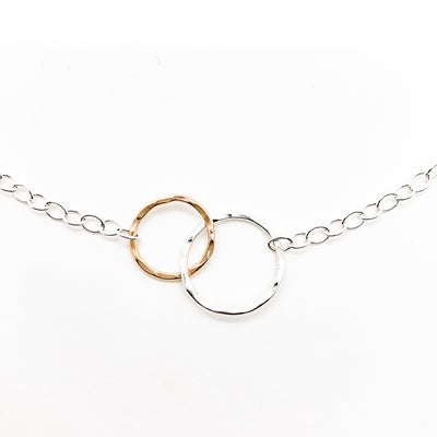 14k Gold Filled & Sterling Maggie Necklace