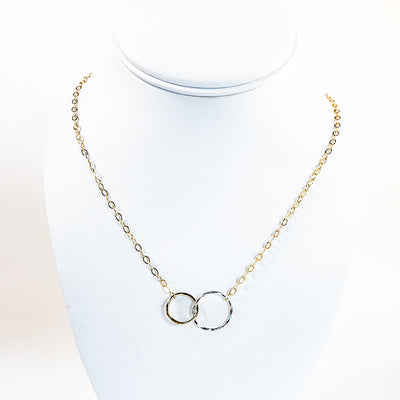 14k Gold Filled & Sterling Maggie Necklace