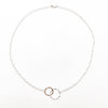 14k Gold Filled & Sterling Maggie Necklace