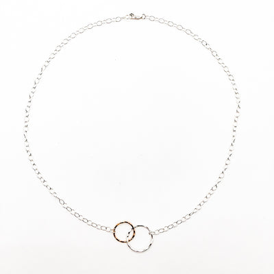 14k Gold Filled & Sterling Maggie Necklace