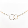 14k Gold Filled & Sterling Maggie Necklace