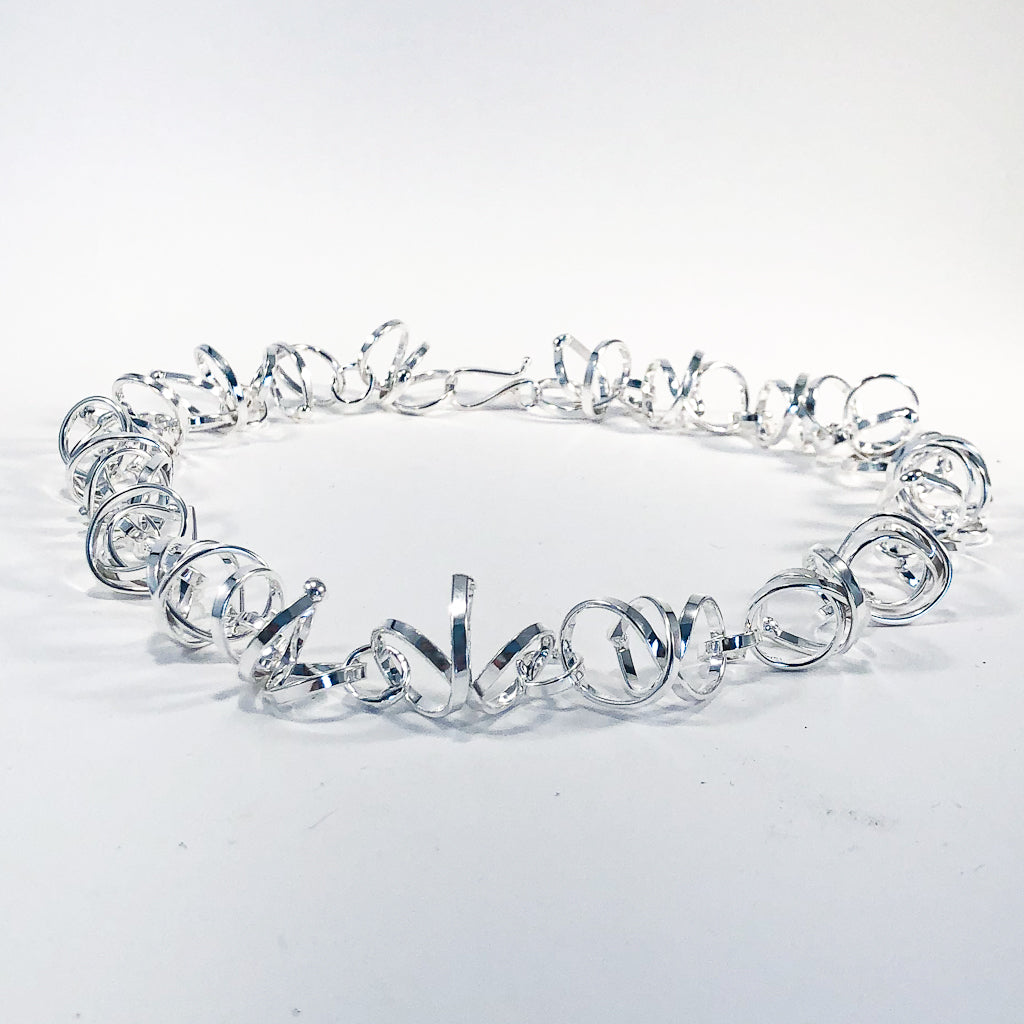 Medium Curly Girl Necklace