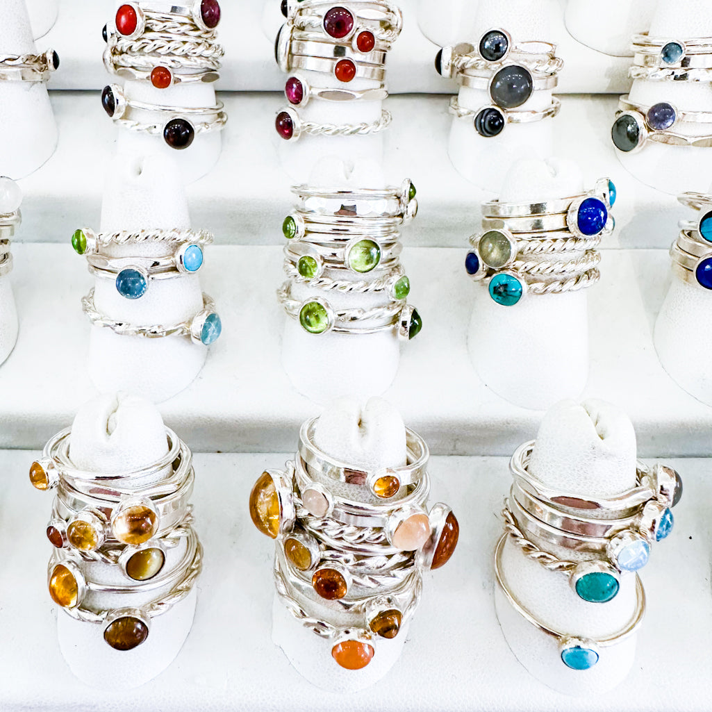 Gemstone Stack Ring